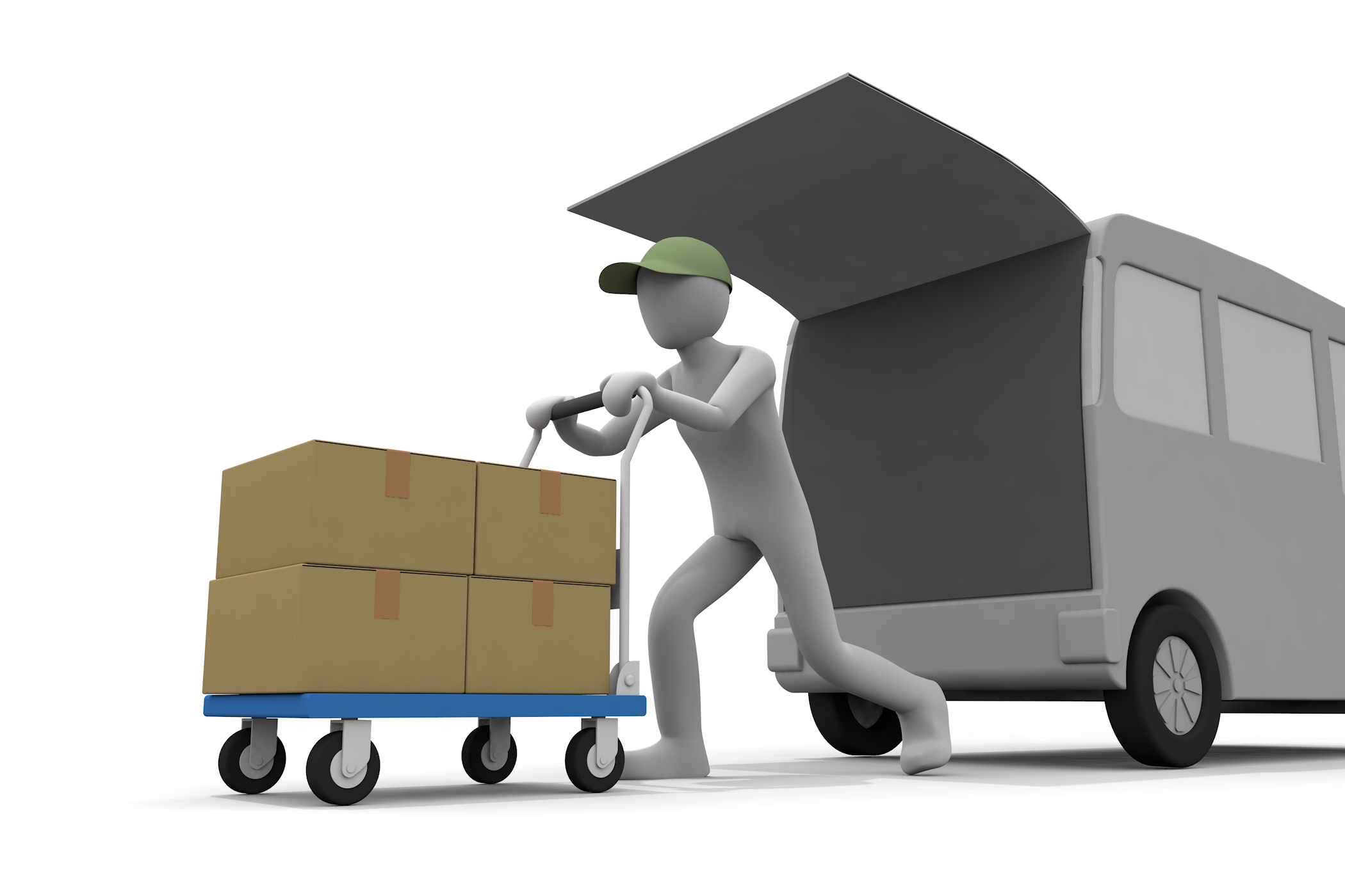 運送トラックと荷物。荷物を台車に載せる。車で荷物を運ぶ。荷物を配達する人物。 運輸関係 無料イラスト素材 2,100×1,400ピクセル 運送トラックと荷物。荷物を台車に載せる。車で荷物を運ぶ。荷物を配達する人物。 運輸関係 無料イラスト素材 2,100×1,400ピクセル